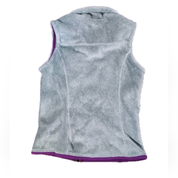 Patagonia Womens Re-Tool Fleece Vest XS Gray Purple Full Zip Gorpcore Hiking - Picture 2 of 8